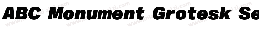 ABC Monument Grotesk Semi-Mono Regu字体转换